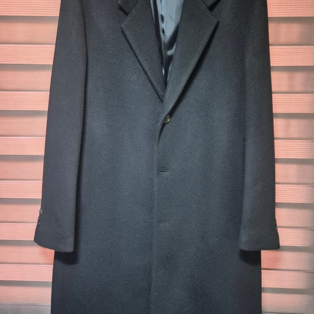 [XL]23fw 싱글 코트 블랙