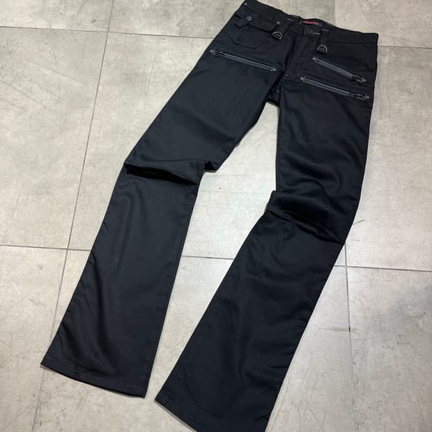 일본 빈티지 락시크 락펑크 카고 부츠컷 코튼 팬츠