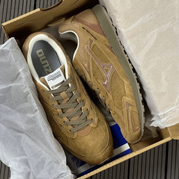 미즈노 운동화 브라운 갈색 D1GH242102