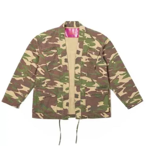 유나이티드 애로우즈 앤 손즈 카모 토미셔츠 하오리 자켓 M