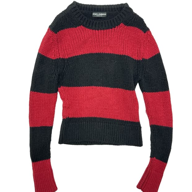 Dolce & Gabbana Long Sleeve Cropped Knit