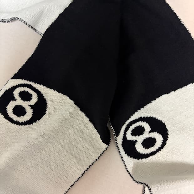 스투시 에잇볼 머플러