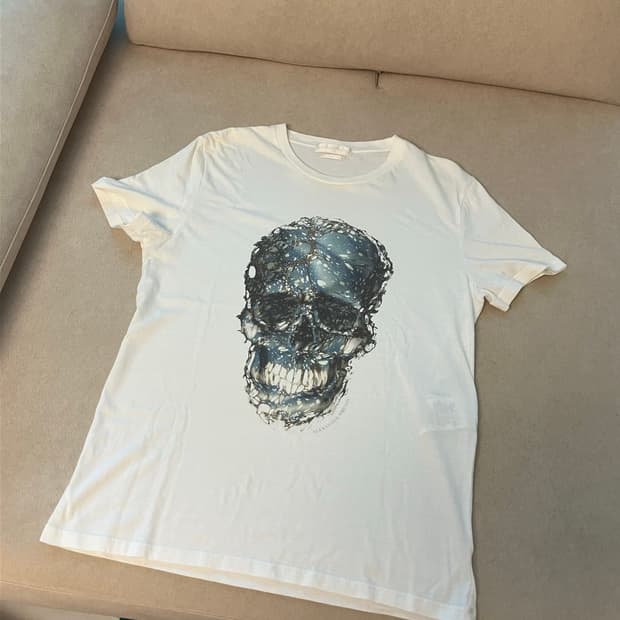 Alxander mc queen skull T shirts