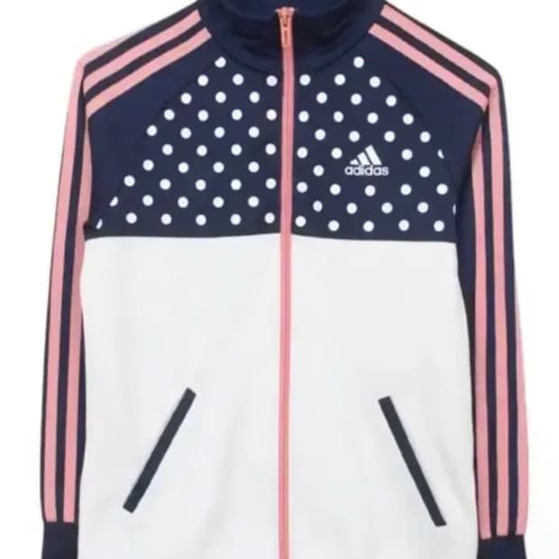 아디다스 도트 땡땡이 져지