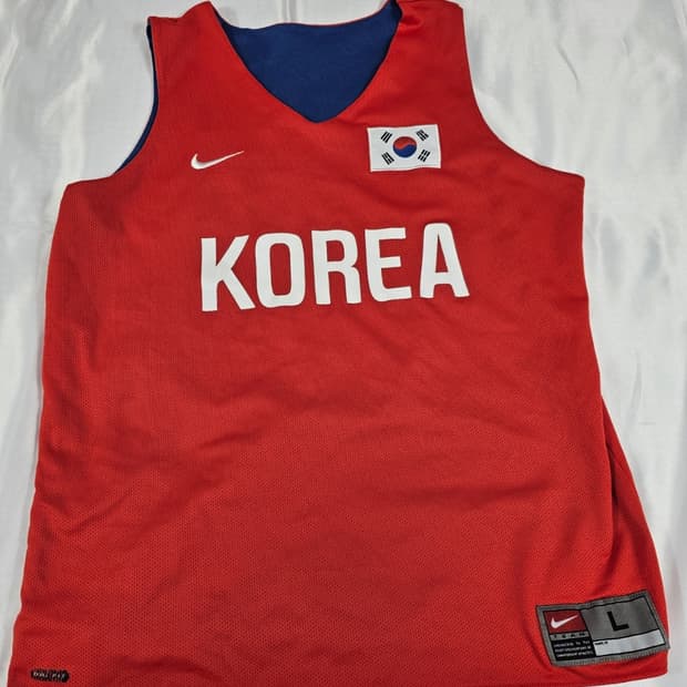 나이키농구국대조끼