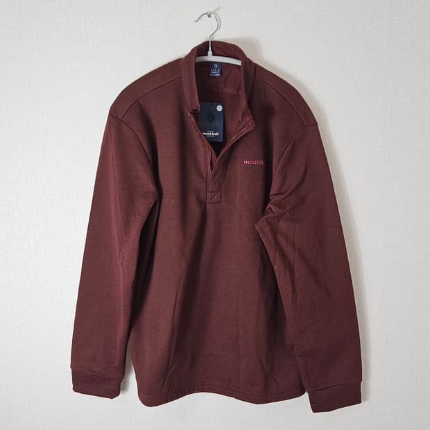 몽벨 하프집업 기능성 플리스 티셔츠 XXL (새상품)