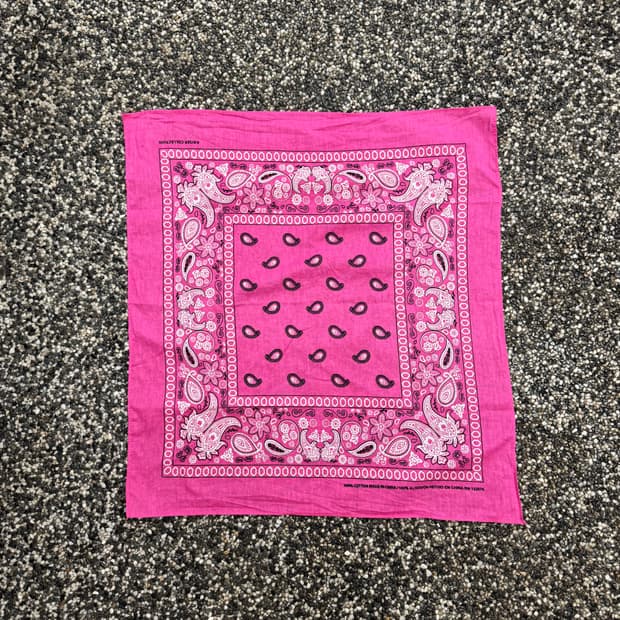 빈티지 페이즐리 반다나 (54x50cm)