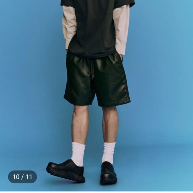 NONYMOUS AA 아이코닉 반팔티 D/GRAY