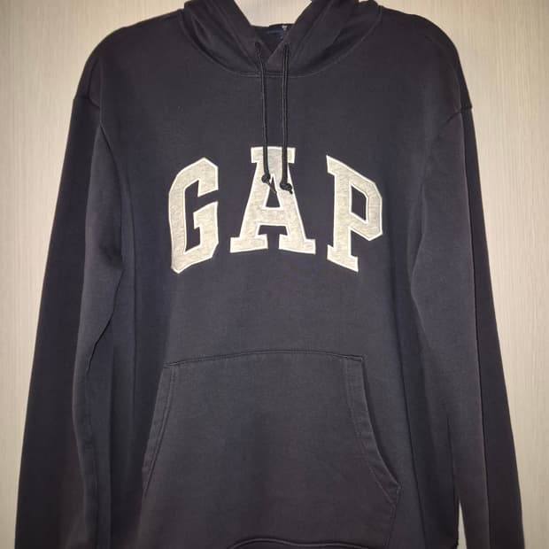 새상품 컨디션 ] GAP 네이비 그레이 후드티 L