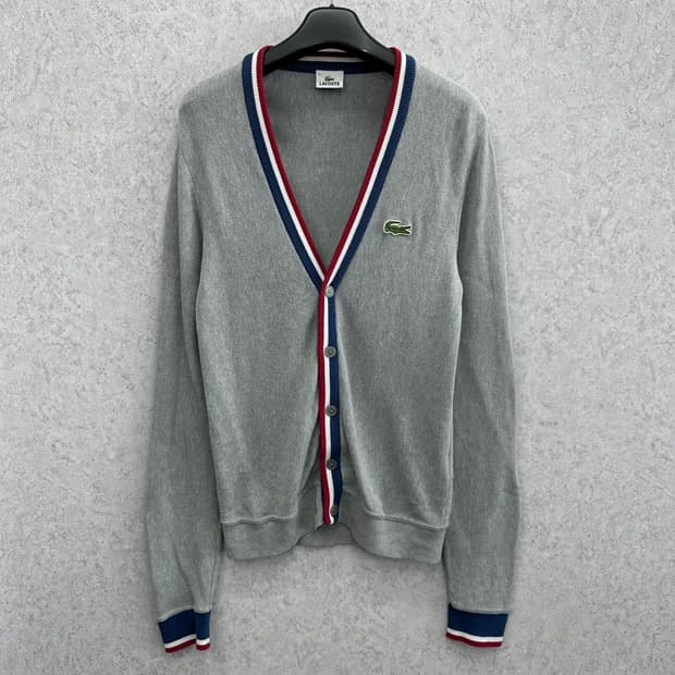 100 라코스테 남자 니트 가디건