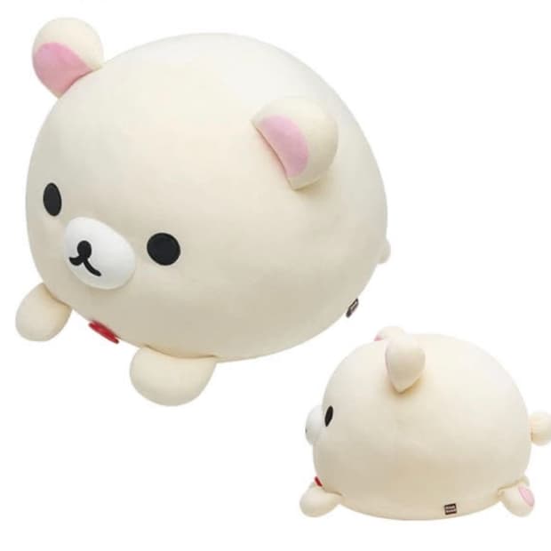 코리락쿠마 다이후쿠 모찌인형 쿠션 베개 양도해요