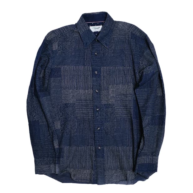 크로커다일 사시코 패턴 셔츠 상품이미지1
