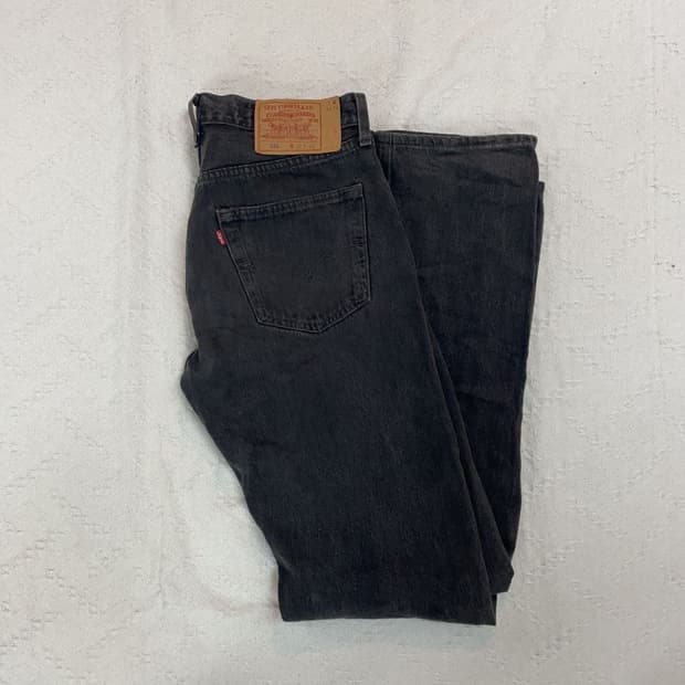 [32인치] 리바이스 501 90s 흑청바지