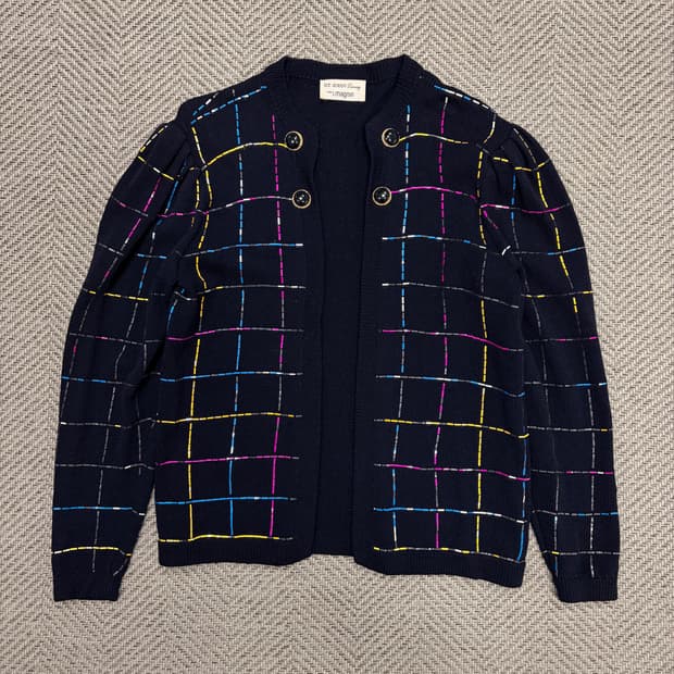 세인트존 셔링숄더 가디건 v1010