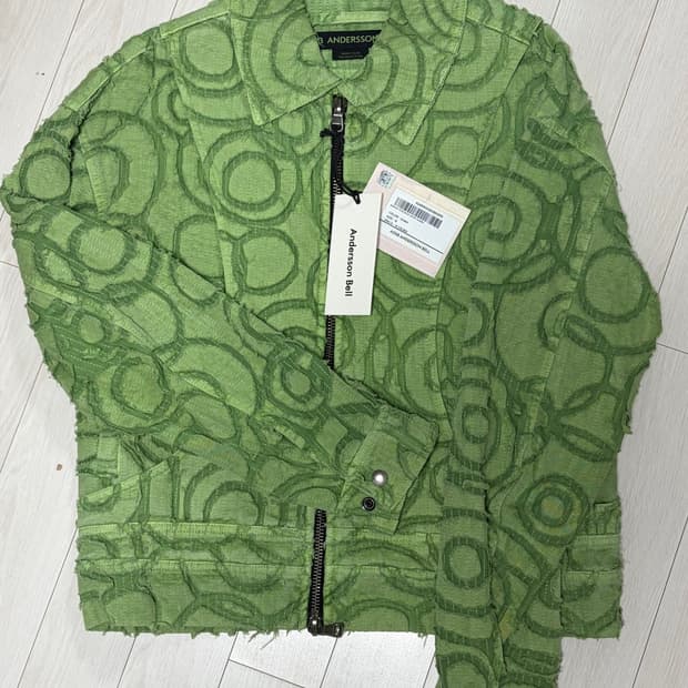 (새상품) 앤더슨벨 그린 자켓 M