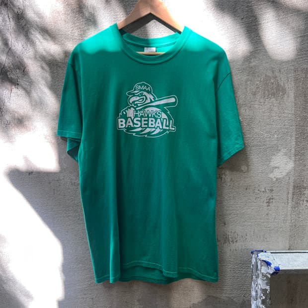 캐나다 호크스 베이스볼 반팔티