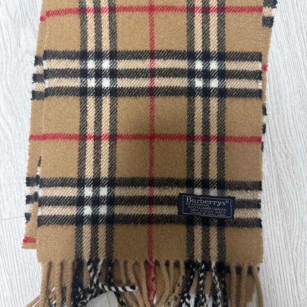 버버리 노바체크 램스울 머플러