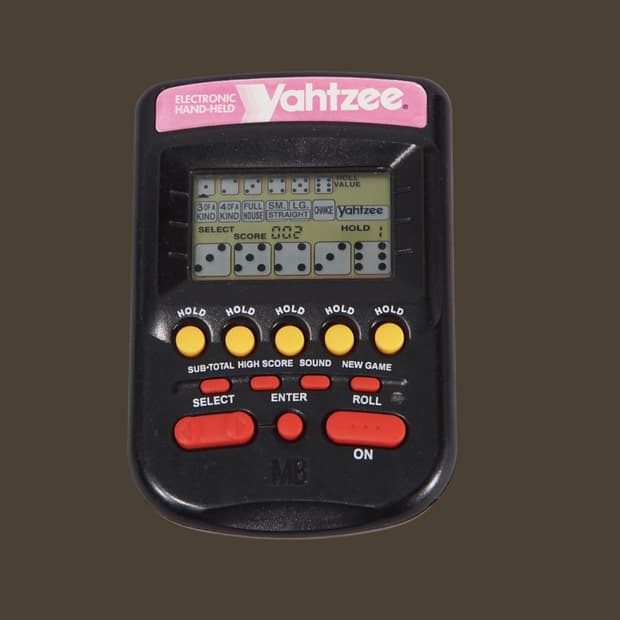 1995년 Yahtzee 일렉트로 게임기