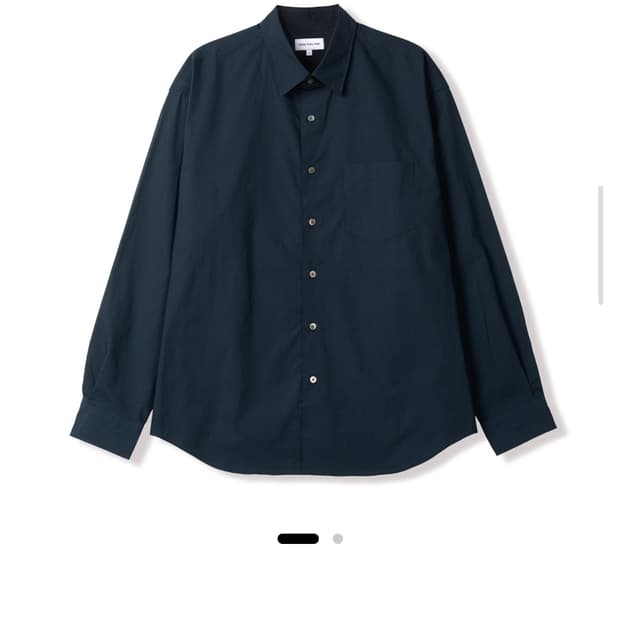 [스테디에브리웨어] 릴렉스드 페이퍼셔츠 다크네이비 4사이즈