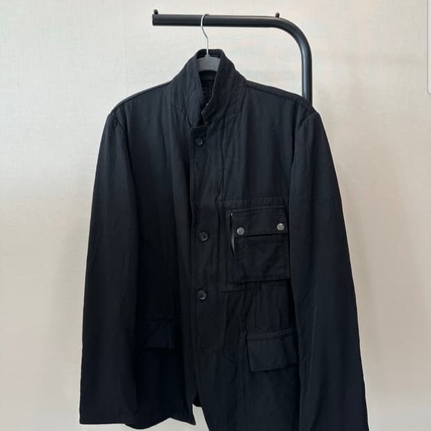 꼼데가르송 옴므 지퍼 포켓 블레이저 자켓