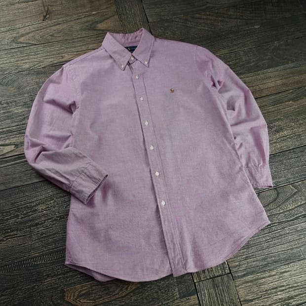 [폴로 랄프로렌] 포니 로고 자수 슬림핏 셔츠 M18662