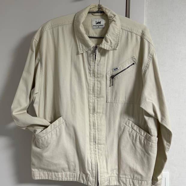 Lee 91B 블루종 자켓 아이보리