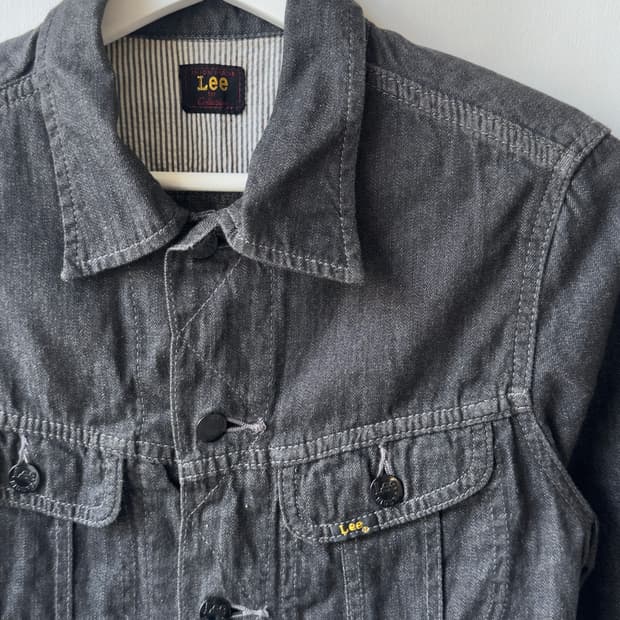 [LEE] black jean jacket