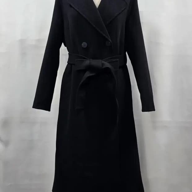 0760[쏘울] 모71% 핸드메이드 울 롱 코트 55