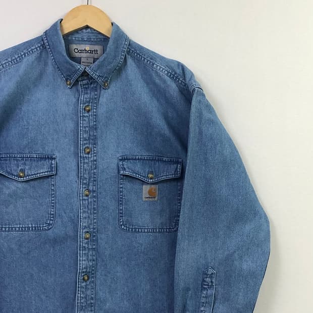 105 칼하트 데님 셔츠