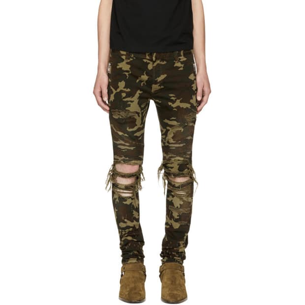 발망 카모 무파진 디스 데님