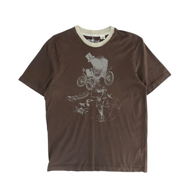 리바이스 브라운 반팔티 (xl)