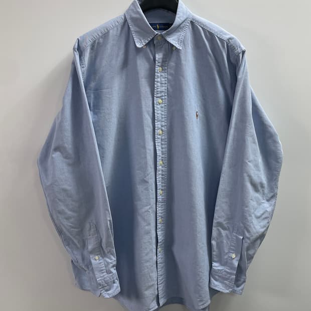 폴로 랄프로렌 소라색 옥스포드 셔츠 (on.521)