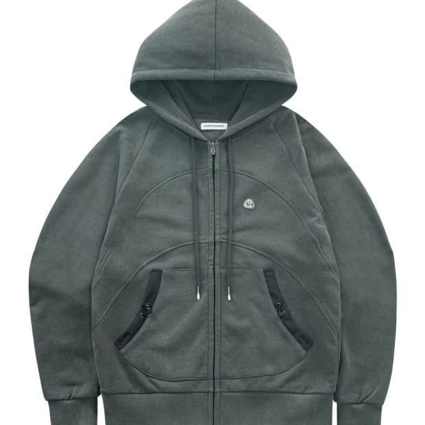 스마트어반유즈풀(SUU) 후드집업 차콜