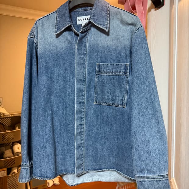 솔리드옴므 데님셔츠