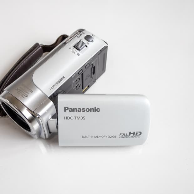 Panasonic HDC-TM35 / 빈티지 디지털 캠코더