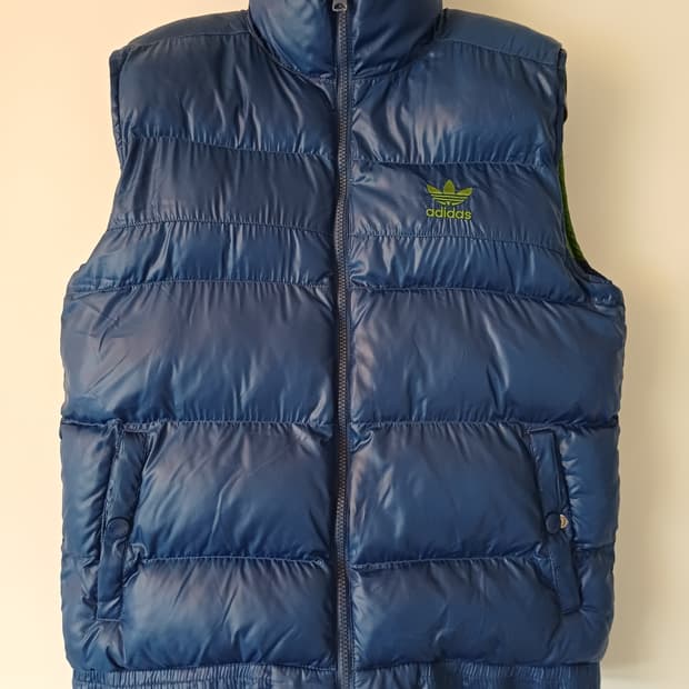 아디다스 리버시블 패딩 조끼 95