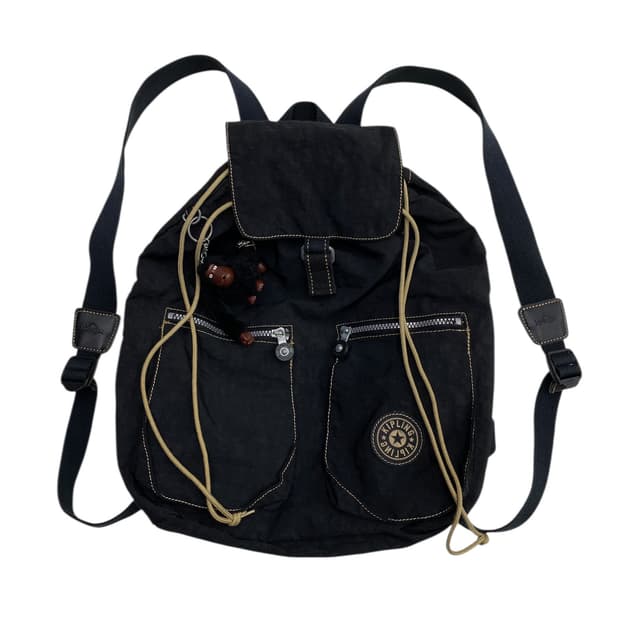 키플링 y2k 보부상 블랙 백팩