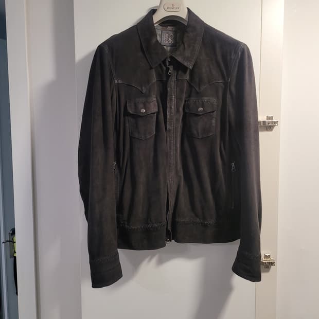 105 이태리 리얼 스웨이드 자켓 