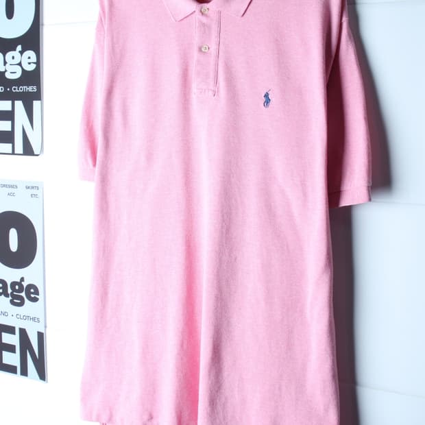 (2XL-4XL) 폴로 랄프로렌 반팔 카라 티셔츠 90S-H36654