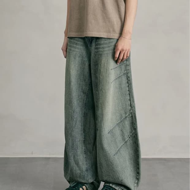 데케트 린넨 라이크 바지(새상품)