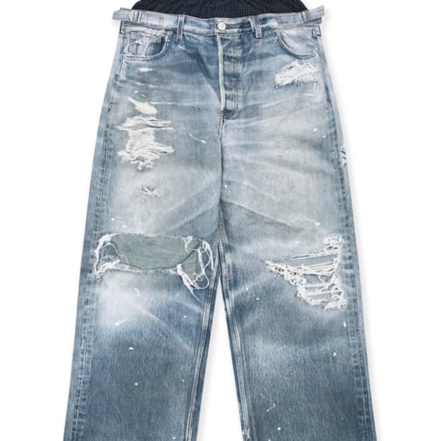 Protocol indexTROMPE-L'ŒIL LAYERED PANTS