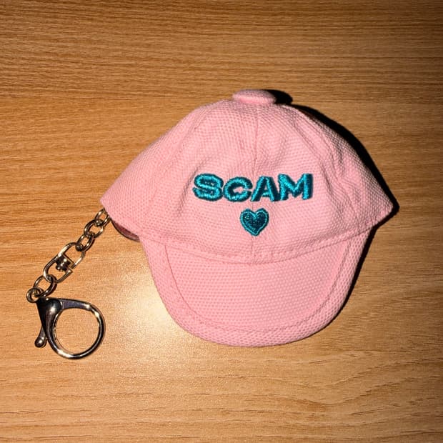 스키즘 인듀싱 모자 캡 키링