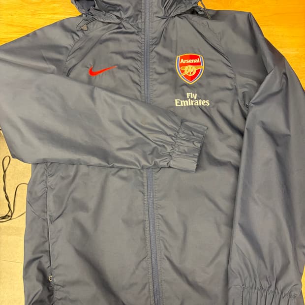 [xs] 나이키 아스날 스톰핏 바람막이 네이비