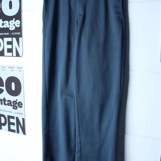 (M-L) 디키즈 면바지 팬츠 874 치노 블루 아메카지-P10770