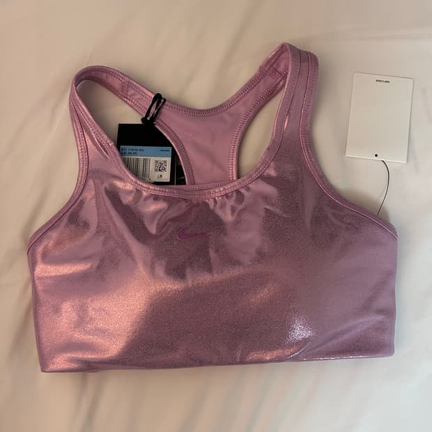 나이키 핑크 브라탑 M (택O)