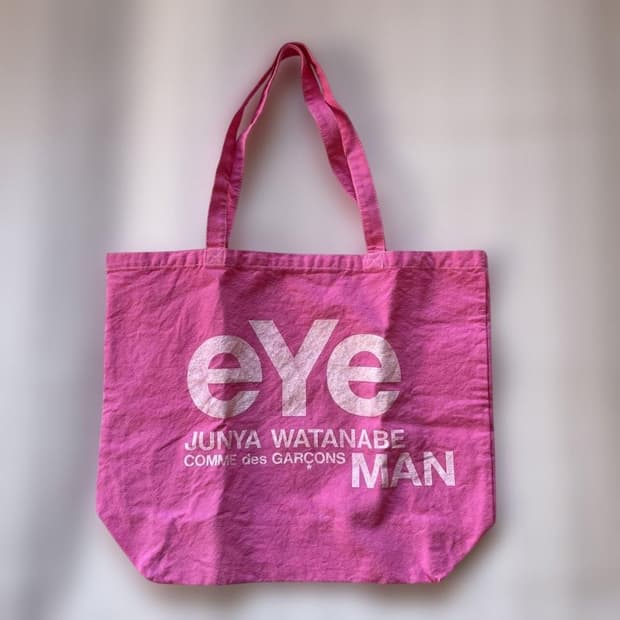 준야와타나베 핑크 에코백