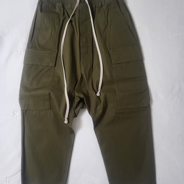 릭오웬스 카고  배기 팬츠