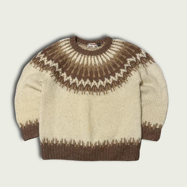 00's 맥그리거 노르딕 울 니트