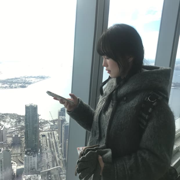 인앤양인 하모니 Miya coat코트 그레이