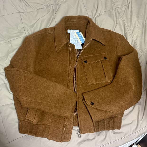 웨이비니스 크룩드 크롭 자켓 2사이즈